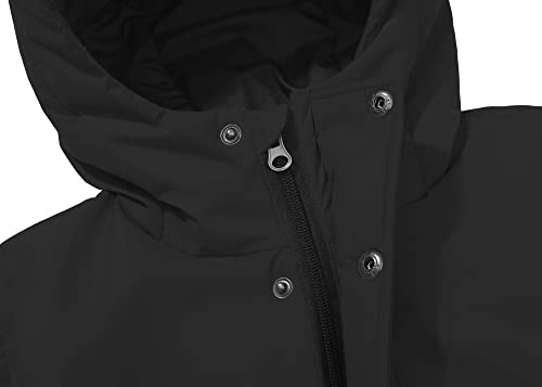 Image of Boys Girls Waterproof Ski Jacket Hooded Snowboard Coat Windproof Winter Snow Outwear