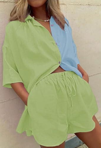 Image of Fixmatti Women Jumpsuit Low V Neck Drawstring Waisted Long Pant Romper Outfits