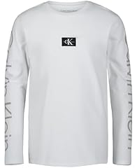 Ck Sleeve Print White