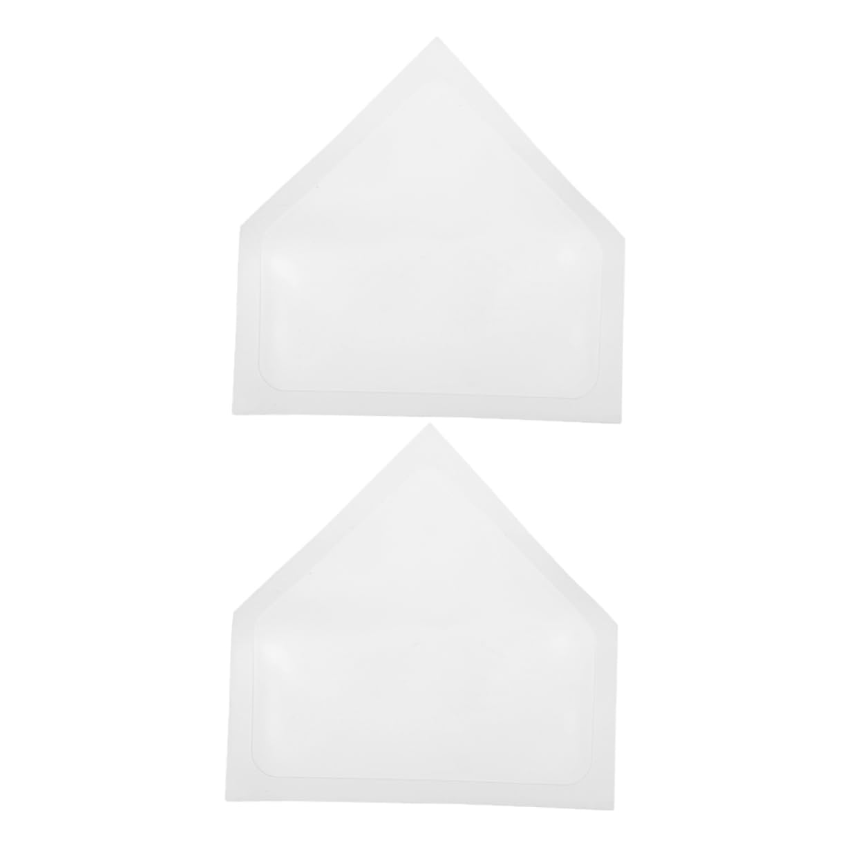 Hemoton Baseball Pitcher Training Plate 2pcs Pitching Mats Plate Markers Baseball Training Supplies