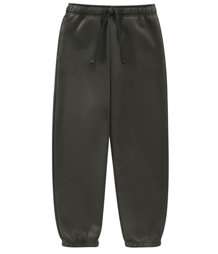 Boys Sweatpants, Fleece Lined Joggers, 4-Pack Baggy Athletic Pants, Youth Kids Activewear, Size 4-164