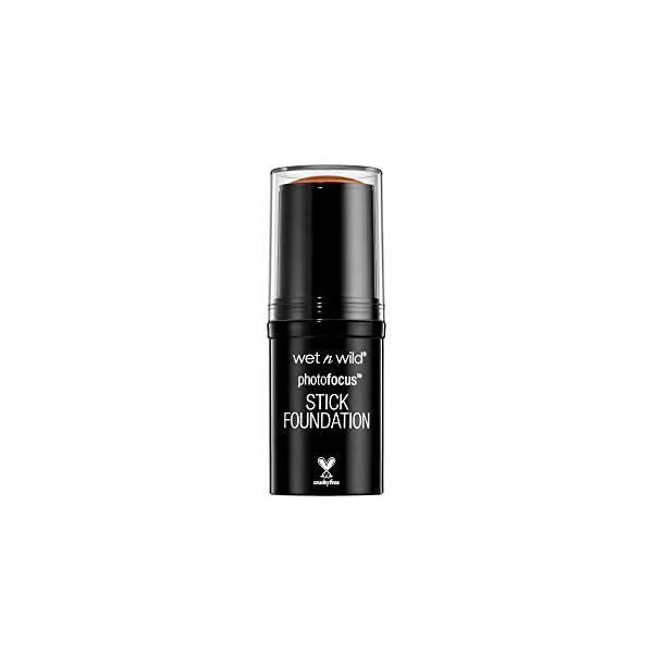 wet n wild Photo Focus Matte Foundation Stick Makeup, Toffee | Vegan & Cruelty-Free