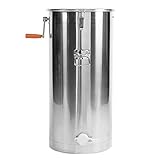VIVO 2 Frame Stainless Steel Manual Crank Bee Honey Extractor | SS Honeycomb Spinner Drum (BEE-V002C)