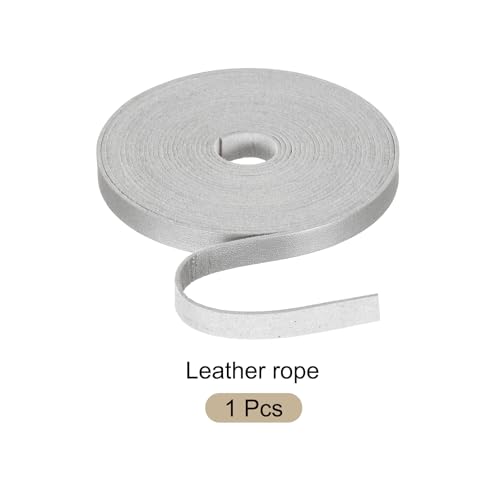 Cordón de cuero plano de 10 mm ideal para personalizar tus complementos de moda 8