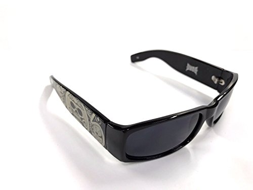 Authentic Shades Skeleton Aztec Skullender Black Sunglasses California Style3