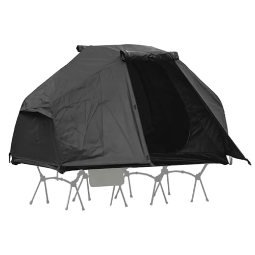 DRASOULテント コットコット用 ソロ カンガール式 インナー 1人用 ツーリンドーム TC 3 WAY タイプ 軽量 アルミポール 前後出入り口 メッシュ天窓 【サイド窓】焚き火可 小型 キャンプ ハイキング バイク自転車 キャンプ のみ 192*74*100CM