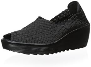 Serene Women's Saison Wedge, Black, 8.5 M US