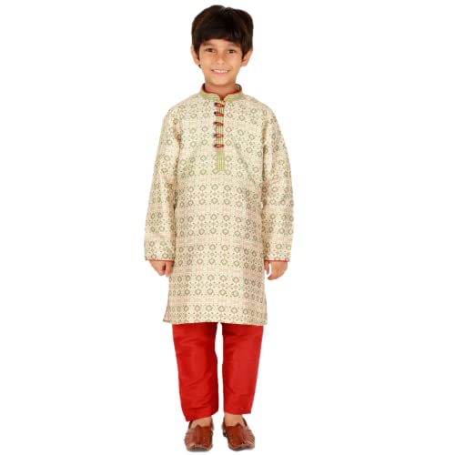 Image of Pro-Ethic Style Developer Kids Cotton Kurta Pyjama For Boys (S-142)