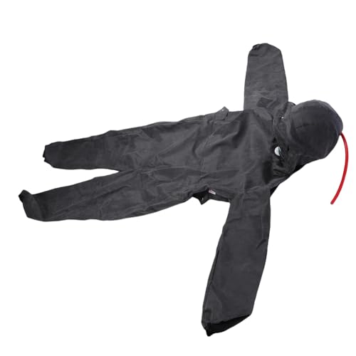 Combinaison de sablage en caoutchouc AUNMAS avec casque de sécurité