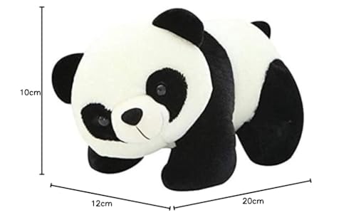 Image of Pack of 4 Elegant Soft Animals Stuffed Plush Fur Soft Toys Combo Set for Kids /Childrens /Boys /Girls Playing Birthday Gift Rabbit,Panda,Dolphine,Dog