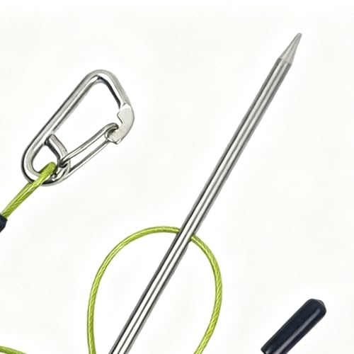 Cuerda de clip resistente con mosquetón anti-pérdida para río y lago 7