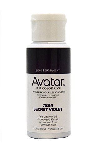 Avatar Semi Permanent Hair Color Rinse Secret Violet miniatura 1