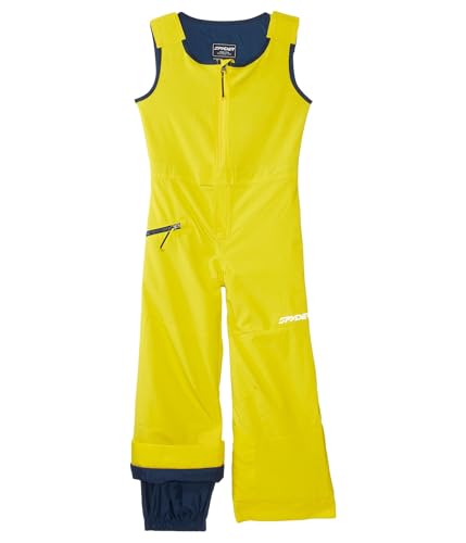Pantalon d'expédition Spyder jaune acide pour garçon 7 ans