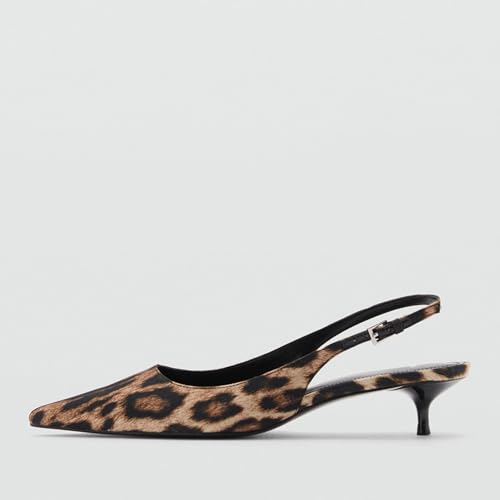 Kitten Heels for Women Elegant Slingback Strappy Pointed Fashion Breathable and Comfortable Footwear Perfect for Weddings Pumps Shoes2