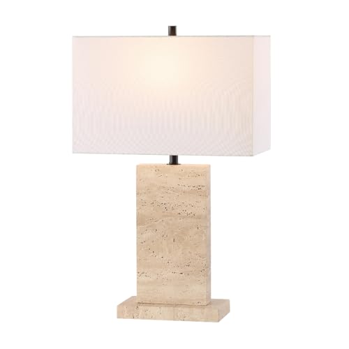 Lámpara de mesa Jennabriana Travertine/Black 26 pulgadas miniatura 4