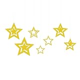 Taille des étoiles de Noël : toutes les étoiles sont disponibles en 7 tailles différentes : 19,4 cm, 8,9 cm, 17,2 cm, 7,6 cm, 14,7 cm, 6,6 cm, 12,2 cm, 5,8 cm, 11,7 cm, 7,6 cm, 10,4 cm, 9 cm.