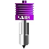 Upgraded Hotend kit for Bambu Lab P2S/H2D/H2S/A1/A1 mini (without silicone sleeve), nano-coated nozzles high-hardness high-temperature resistant, non-stick nozzles for Bambu 3D printer accessories
