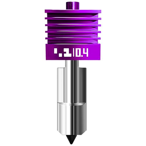 Upgraded X2D Hotend for Bambu Lab P2S/X2D/H2D/H2S/H2C/A2L/A1/A1 mini (without silicone sleeve) nano-coated nozzles high-hardness high-temperature resistant non-stick nozzles 3D printer accessories