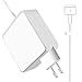 Cargador de MacBook Air de Repuesto AC 45W Power Conector en Forma de T Adaptador de Corriente para 11 Pulgadas y 13 Pulgadas después de Mediados de 2012