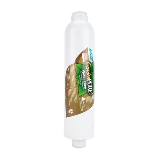 Camco GardenPURE Carbon Water Filter - Inline Garden...