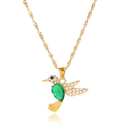 Image of 18k Gold Plated Vintage Dainty Pink Gemstone Bow Pendant Necklace Women Court Style Oval Cut Zircon Necklace