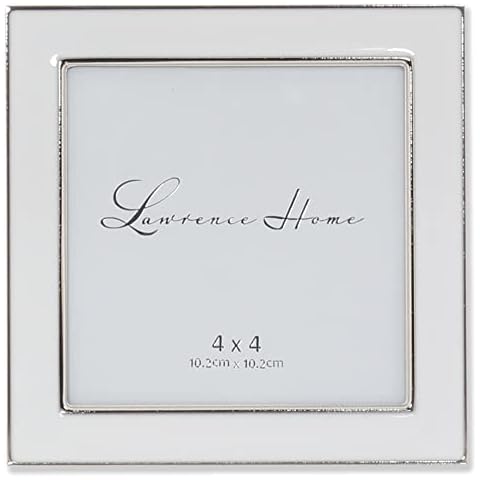 Lawrence Frames White Enamel Frame Cover