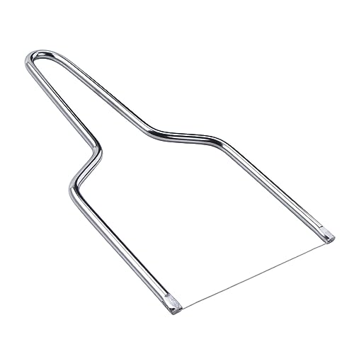 IMIKEYA Cortador De Queso De Acero Inoxidable 5 Piezas Cortador De Mantequilla Multifuncional Alambre Para Cortar Queso Mango Ergonómico Uso Doméstico Cocina Panadería