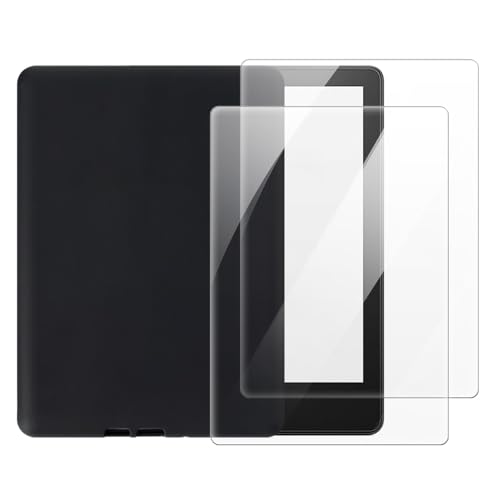 Funda Kindle Paperwhite 11 con cristal de 6.8" para leer en transporte y exteriores en negro