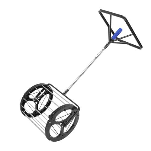 Ediess1nDT Tennis Ball for Balls Automatic Tennis Ball Pickup Picker 80 Balls Large Capacity Collector Basket Hopper Cart Machine Practicing Tennis Court Equipment for Gym Clubs Coaches Players