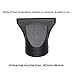 Dranvosk 2PCS Universal Hair Dryer Diffuser Nozzles Replacement Black Attachments for Styling and Hairdressing, Curly Hair Diffuser Attachment Fits Most Dryers(Outer diameters of 1.69-1.77in)