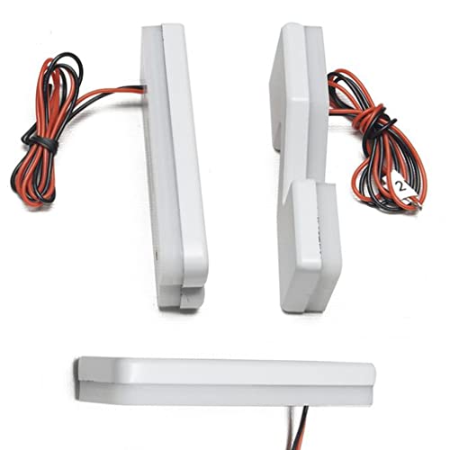 Image of Oracle Lighting 3140-A-001 Single Universal Illuminated Amber LED Letter R with Matte White Finish Letter Badge - Sleek Design - Customized High-End Appearance