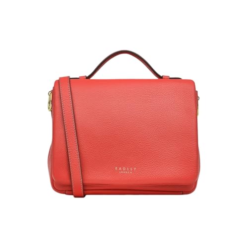 RADLEY London Weston Street Small Flapover Crossbody Bag Bright Red