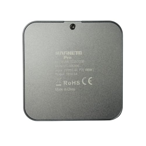 Image of Magneto Pro by Skinly Magnetic 8 in 1 Type-C Docking Station with M.2 NVME Slot for Storage Expansion Upto 2TB - Compatible with iPhone 15 /16 Series,MacBooks,iPads,Android and Windows Laptops