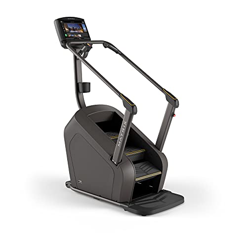 Image of Matrix Fitness C50 ClimbMill, Low Impact Stair Machine | High Calorie Burn, Low Impact Workout, Cardio Endurance | Low Ceiling Design, Powerful Exact Force Induction Brake