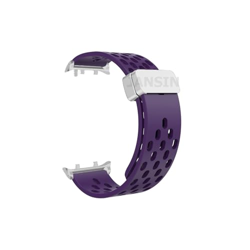 [MEVMEVGNLN] Fit For Huawei Watch D2�p�}�O�l�b�g���X�g���b�v Correa�����p�u���X���b�g�AFit For Health D2�p(Purple)