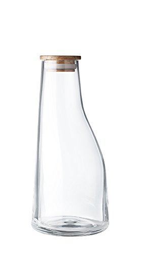 Exclusive Discount 90% Price Georg Jensen Barbry Carafe Glass Oak Wood 0.5 Liter 3586157