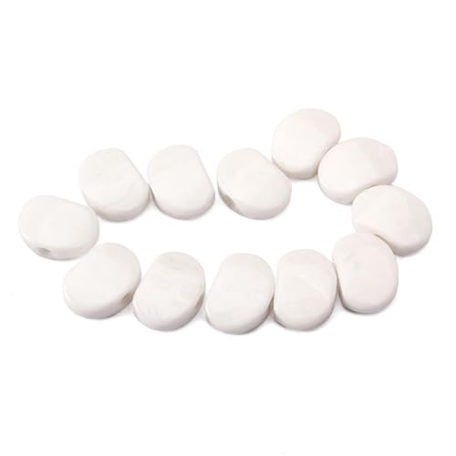 ibasenice 6piezas Clavijas De Afinación Blancas Para Guitarra Eléctrica Cabezas De Máquina Vintage De...