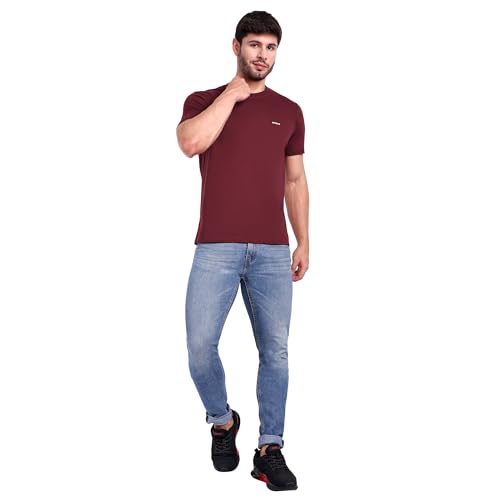 Image of EXCELLO Men's 100% Pure Cotton T-Shirt || Super Soft, Breathable, Premium Material.