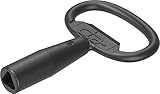 Steckschlüssel CTA Dichtungen 8mm Dreikantschlüssel aus Gd-Zn in schwarz 1C04-04