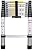 Ladders,2.0M-6.2M Telesladder Multi-Purpose Folding Ladder Straight Ladder Extendable Portable One-Button Retraction Outdoor and Indoor Use/10Ft/3.2M