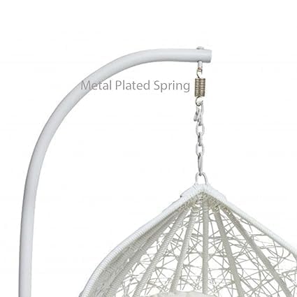Image of Hammock Spring Hardware Hanging Heavy Duty Spring for Garden Patio Egg Chair Swings, Slides,