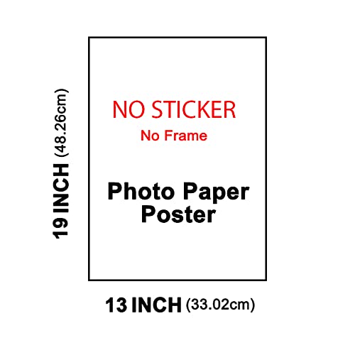 British Terminal® Ronnie Coleman Body Building Photo Paper Poster for Home Decor (13X19 inch) || ps1833