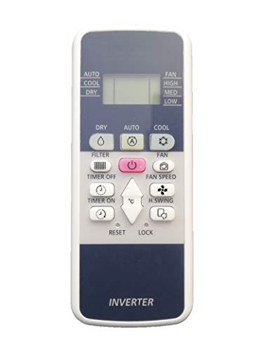 Image of Lipiworld 220 AC Remote Control (Inverter Model Only)(Old Remote Exactly Same Remote Will Only Work) Compatible for HITACHI Inverter AC Remote