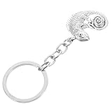 Porte-clés en forme de lézard : fabriqué dans un bon matériau, fiable et durable à utiliser, qui peut être appliqué pendant une longue période et ne se décolore pas, ne se casse pas facilement, à dos