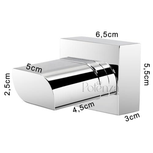 Acabamento Registro Padrão Deca Cromado Gota Luxo Potenza