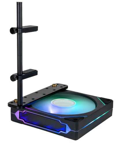 GPU Support Bracket, Vertical Video Card Brace with Height Adjustable, Anti Sag Holder for Universal Graphics Card Sag, GPU Stand (Black) for Custom Desktop Gaming PCs and Gamer Computers