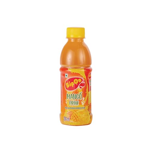 Image of Bindu Sipon Delightful Mango Fruit Flavoured Refreshing Summer Drink- 250 Ml Pet Bottle