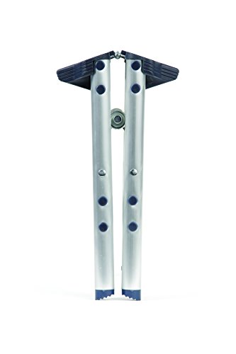 Camco Folding Metal Step Stool - Perfect For Hard To Reach Areas In Kitchens And Closets, Great As A Truck Stool, Folds For Easy Storage (43672), Silver,One Size #TOP2