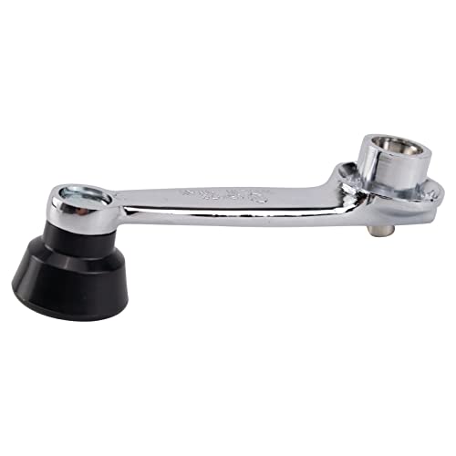 Image of TRQ Window Crank Handle Chrome Compatible with 73-79 Chrysler 68-79 Dodge Plymouth