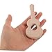Hohopeti Educational Musical Toy Miniature Guitar Ornament for Toddlers Cognitive Development Toy Hand Eye Coordination Decorative Guitar Statue